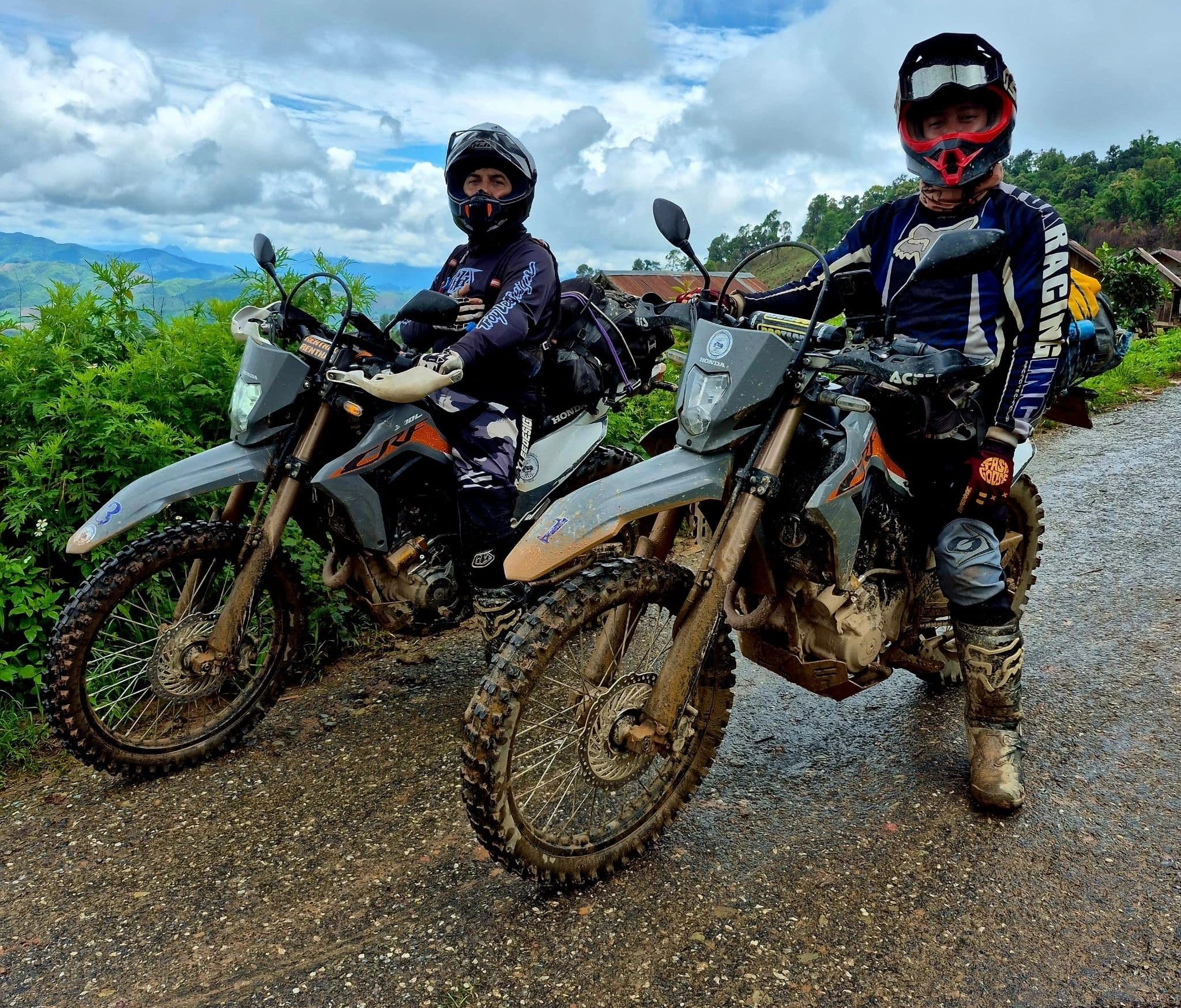 Adventure riding in Laos
