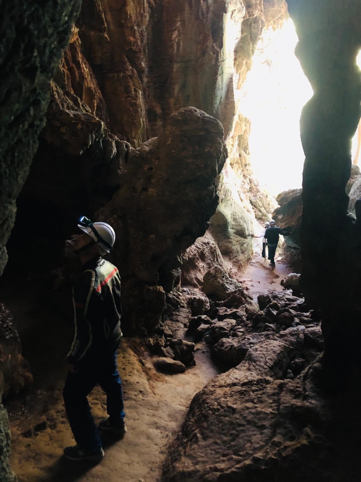 Inside Mae Sap Cave on the Samoeng Loop